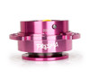NRG Quick Release Kit - Pink Body/ Pink Heart Cutout Ring - SRK-222PK-PK Photo - Close Up