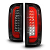 ANZO 15-21 GMC Canyon Full LED Taillights w/ Red Lightbar Black Housing/Clear Lens - 311434 User 6