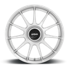Rotiform R170 DTM Wheel 20x8.5 5x112/5x120 35 Offset - Silver - R1702085F4+35A