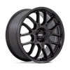 Rotiform R195 ZWS Wheel 22x12 5x130 55 Offset - Matte Black - R195222063+55