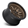 Fuel Off Road Model D702 AMMO Bronze w/ Black Ring 20X9
