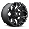 Fuel Off Road Model D546 ASSAULT Black & Milled 17X8.50