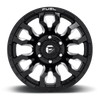 Fuel Off Road Model D673 BLITZ Gloss Black & Milled 20X8.25