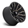 Fuel Off Road Model D674 BLITZ Matte Black/Machined/DDT 20X9