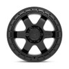 Fuel Off Road Model D750 BLOCK Satin Black 18X9