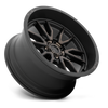 Fuel Off Road Model D762 CLASH 6 Matte Black w/Dark Tint 18X9