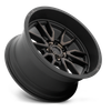 Fuel Off Road Model D762 CLASH 6 Matte Black w/Dark Tint 22X12