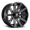 Fuel Off Road Model D615 CONTRA Gloss Black & Milled 26X12