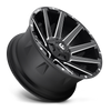 Fuel Off Road Model D616 CONTRA Matte Black & Milled 22X10