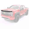 EGR 2020+ Chevy Silverado HD Superguard Hood Shield (301881) - Dark Smoke - 301881 Photo - Mounted