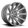 Fuel Off Road Model D714 CONTRA Brushed Gunmetal 20X10