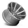 Fuel Off Road Model D714 CONTRA Brushed Gunmetal 20X10