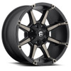 Fuel Off Road Model D556 COUPLER Black & Machined with Dark Tint 20X12