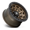 Fuel Off Road Model D696 COVERT Matte Bronze with Black Ring 16X8