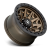 Fuel Off Road Model D696 COVERT Matte Bronze with Black Ring 18X9