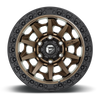 Fuel Off Road Model D696 COVERT Matte Bronze with Black Ring 20X9