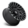 Fuel Off Road Model D683 CYCLONE Matte Black/Machined/DDT 18X9