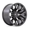 Fuel Off Road Model D803 FLAME 6 Gloss Black Milled 22X12