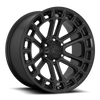 Fuel Off Road Model D718 HEATER Matte Black 20X9