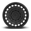 Fuel Off Road Model D723 MILITIA Matte Black 20X9