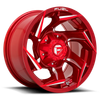 Fuel Off Road Model D754 REACTION Candy Red & Milled 20X9
