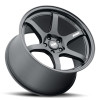 ESR Wheels APEX AP6 18x9.5 / 5x100 BP +35 Matte Black GLOSS BLACK LIP