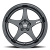 ESR Wheels APEX AP5 19x11 / 5x114.3 +22 MATTE BLACK GLOSS BLACK LIP
