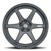 ESR Wheels APEX AP6 19x8.5 / 5x114.3 BP +30 Matte Black GLOSS BLACK LIP