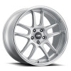 ESR Wheels APEX AP8 18x8.5 / 5x120 BP +30 HYPER SILVER MACHINE LIP