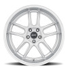 ESR Wheels APEX AP8 19x9.5 / 5x114.3 BP +22 HYPER SILVER MACHINE LIP