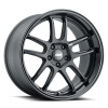ESR Wheels APEX AP8 19x11 / 5x114.3 BP +22 MATTE BLACK GLOSS BLACK LIP