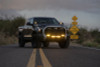 Rigid Industries 360-Series 4in SAE Fog w/ Amber PRO Lens - White (Pair) - 36123 Photo - Mounted