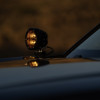Rigid Industries 360-Series 4in SAE Fog w/ Amber PRO Lens - White (Pair) - 36123 Photo - Mounted
