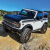 Westin 20-23 Ford Bronco 2 Door (Excl. Bronco Sport) XTS Rock Slider - Textured Black - 42-14185 Photo - Mounted
