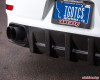 VR Aero Carbon Fiber Rear Diffuser Porsche 991 Turbo 2014-2016