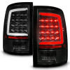 ANZO 09-18 Dodge Ram 1500 Full LED Tailights w/ Sequential Black Housing/Clear Lens - 311452 Photo - Unmounted