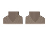 WeatherTech 14-15 BMW X5 Rear Rubber Mats - Tan - W326TN Photo - Primary