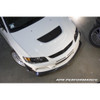 Mitsubishi Evolution 8 Front Bumper Canards 2003-2005