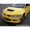 Mitsubishi Evolution 8 Front Bumper Canards 2003-2005