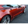 Chevrolet Corvette C7 Z06 Side Rocker Extensions/ Side Skirt 2015-19