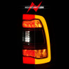 ANZO 09-18 Dodge Ram 1500 Sequential LED Taillights Black w/Switchback Amber Signal - 311471 Photo - Unmounted