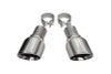 Corsa 11-21 Jeep Grand Cherokee Single 2.5in Inlet / 4.5in Outlet Polished Pro-Series Tip Kit - 14067 Photo - Primary