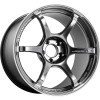 Advan RG-4 18x9.5 +38 5-120 Racing Hyper Black & Ring Wheel - YA48J38WHBR