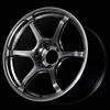 Advan RG-4 18x9.5 +38 5-120 Racing Hyper Black & Ring Wheel - YA48J38WHBR