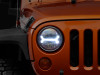 Raxiom 07-18 Jeep Wrangler JK LED Halo Headlights- Black Housing (Clear Lens) - J123773 Photo - Close Up