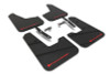 Rally Armor 2023 Kia Niro SG2 Black UR Mud Flap Red Logo - MF21-UR-BLK-RD Photo - Primary