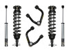 ICON 19-21 Ford Ranger 0-3.5in Stage 2 Suspension System w/ Tubular UCA Alum Knuckle - K93202TA Photo - Primary