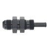 DeatschWerks 8AN Male Flare to Straight 5/16in Single Hose Barb - Anodized Matte Black - 6-02-0743-B Photo - Primary