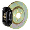 Brembo 15-21 Golf (Mk7) Front GT BBK 4 Piston Cast 2pc 330x28 1pc Rotor Slotted Type-1-Black - 1A5.6016A1 Photo - Primary