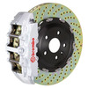 Brembo 15-18 M3 (CC Brake Equipped) Front GT BBK 6 Piston Cast 380x34 2pc Rotor Drilled-Silver - 1N1.9045A3 Photo - Primary